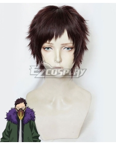 My Hero Academia Boku No Hero Akademia Anime Kai Chisaki Overhaul Red Brown Cosplay Wig