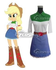  My Little Pony Equestria Girls Applejack Cosplay Costume