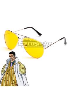 Borsalino One Piece Cosplay Coat  Admiral Kizaru Coat - Movie Jackets