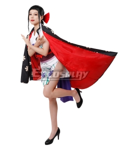 One Piece Nico Robin Onigashima Kimono Cosplay Costume