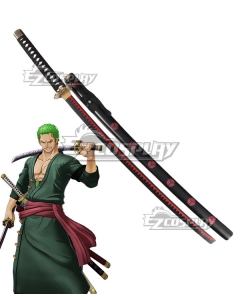 One Piece Roronoa Zoro Shusui Sword Scabbard Cosplay Weapon Prop