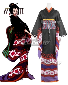 One Piece Wano Country Arc Nico Robin Kimono Cosplay Costume