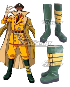 Overlord Pandora's Actor Pandorazu Akuta Green Shoes Cosplay Boots