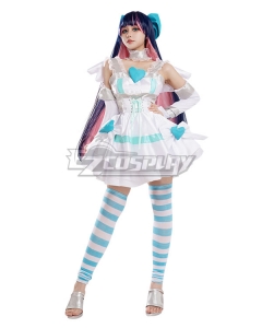 Panty And Stocking With Garterbelt Stocking Angel Cosplay Costume