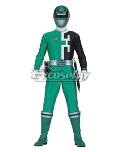 Power Rangers S.P.D. SPD Green Ranger Cosplay Costume