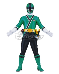 Power Rangers Samurai Green Samurai Ranger Cosplay Costume