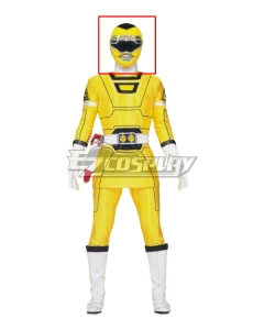 Power Rangers Turbo Yellow Turbo Ranger Helmet Cosplay Accessory Prop