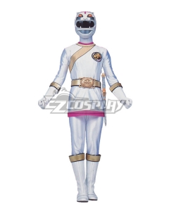 Power Rangers Wild Force White Wild Force Ranger Cosplay Costume