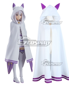 Re: Life In A Different World From Zero Emilia Cloak Cosplay Costume