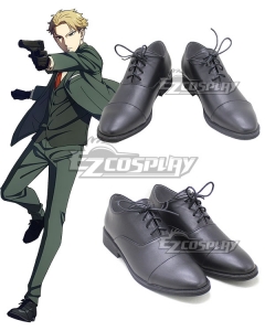 SPY×FAMILY Loid Forger Casual Wear Black Cosplay Shoes