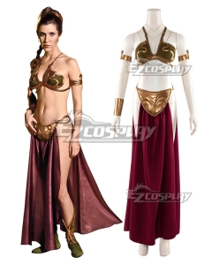 Star Wars Princess Leia Slave Girl Cosplay Costume