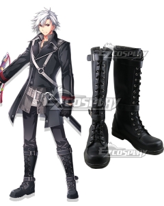 The Legend of Heroes: Trails of Cold Steel IV -THE END OF SAGA- Ⅳ Rean Schwarzer Black Cosplay Shoes