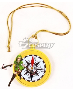 The Legend of Zelda: Breath of the Wild Linkle Necklace Compass Artwork Cosplay Accessory Prop