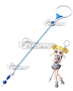 The Powerpuff Girls Z Bubbles Miyako Gotokuji Stave Cosplay Weapon