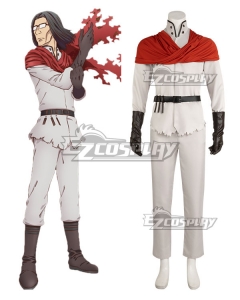 Isekai Ojisan Anime Uncle From Another World Uncle Cosplay Costume Top  Pants Red Scarf Outfit Halloween Role Play Men Set - AliExpress