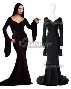 Wednesday The Addams Family(2022 TV Series) Morticia Addams Cosplay Costume