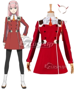 Darling in the Franxx Zero Two Code 002 Cosplay Costume - New Edition