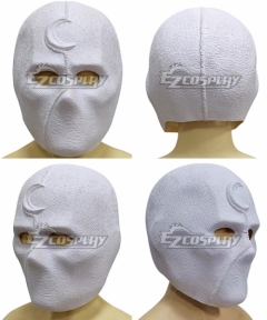 Moon Knight (2022 TV series) -Steven Grant Moon Knight White Mask Cosplay Accessory Prop