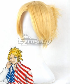 The Prince of Tennis II USA American Kiko Balentien Golden Cosplay Wig