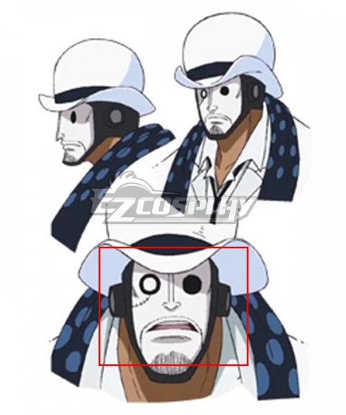 One Piece Cp0 Rob Lucci Mask Cosplay Weapon Prop