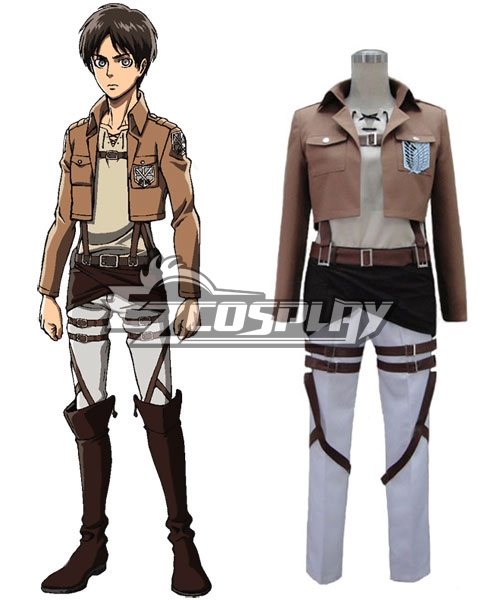 Attack on Titan Jacket Shingeki no Kyojin Military Police Eren Jaeger Cosplay