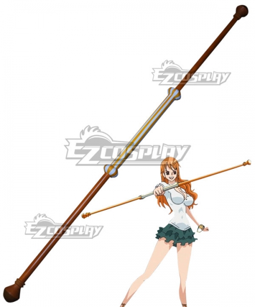 One Piece Nami New Art Of Weather Sorcery Clima Tact Cosplay Weapon Prop