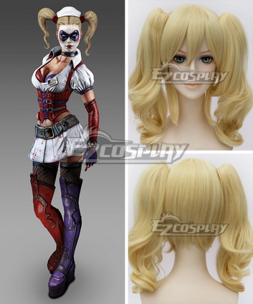 harley quinn arkham wig