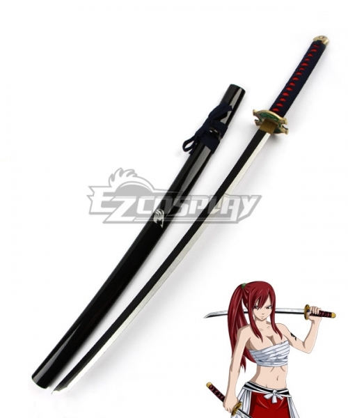 Fairy Tail Erza Scarlet Sword And Scabbard Cosplay Weapon Prop Select The fairy tail manga and anime series features an extensive cast of characters created by hiro mashima. fairy tail erza scarlet sword and scabbard cosplay weapon prop select