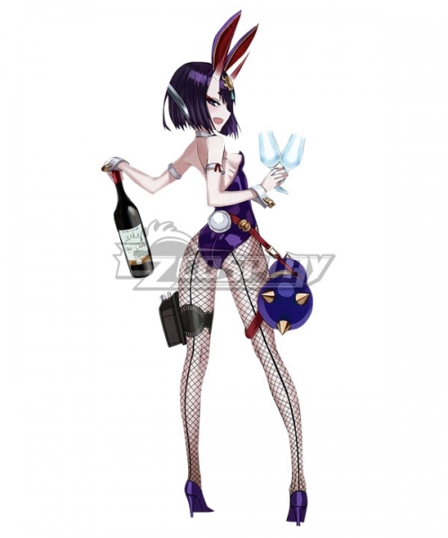 Get Wallpaper Fate Grand Order Assassin Shuten Douji Bunny Girl Cosplay Costume For Free