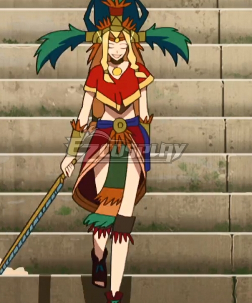 Fate Grand Order Absolute Demonic Front Babylonia Quetzalcoatl Cosplay Costume Inflicts np seal to them for 3 turns. fate grand order absolute demonic front babylonia quetzalcoatl cosplay costume
