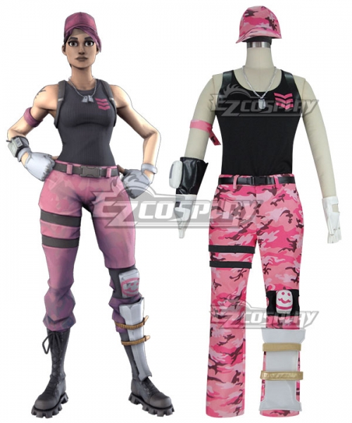 Fortnite Battle Royale Rose Team Leader Cosplay Costume