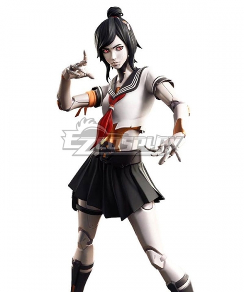 Fortnite Battle Royale Tsuki Skin Cosplay Costume