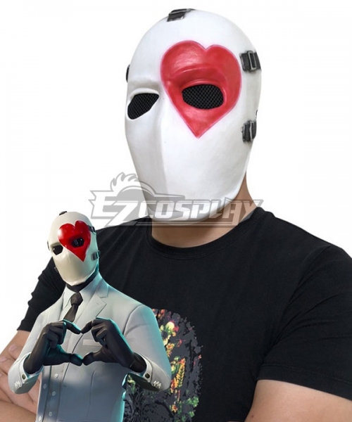 Fortnite Battle Royale Wild Card Hearts Mask Cosplay Accessory Prop