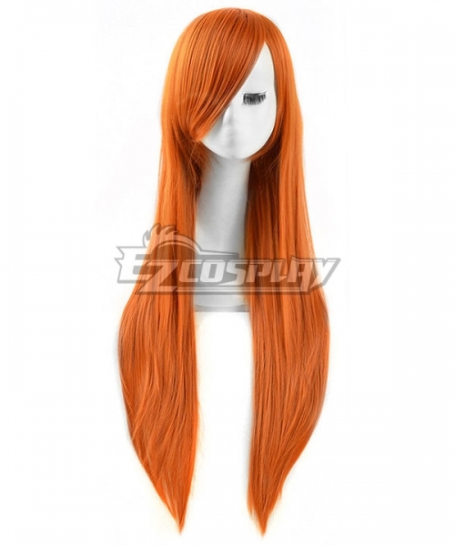 Orange cosplay wig clearance