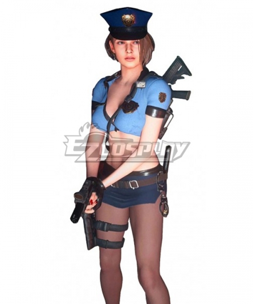 Resident Evil 3 Remake Jill Valentine Cosplay Costume Uniform Outfit Full Set