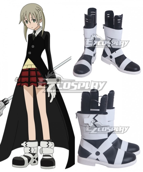 Soul Eater Maka Albarn Black White Cosplay Shoes Maka is a skilled scythe meister from shibusen with her partner soul. soul eater maka albarn black white cosplay shoes