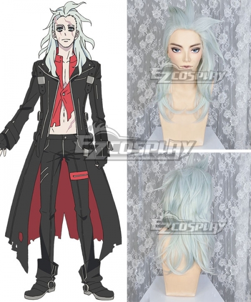 Tenrou Sirius The Jaeger Mikhail Silver White Cosplay Wig Willard (sirius the jaeger) character 3. tenrou sirius the jaeger mikhail silver white cosplay wig