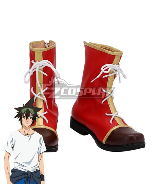 The God Of High School Jin Mo Ri Sun Wukong Red Shoes Cosplay Boots The God Of High School Jin Mo Ri Sun Wukong Red Shoes Cosplay Boots