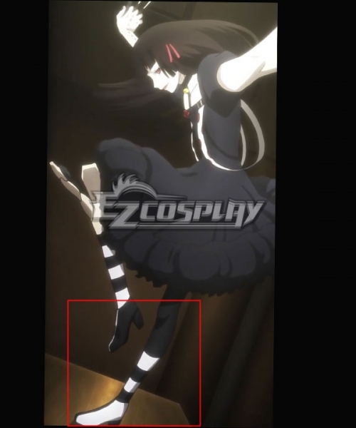 Tokyo Ghoul Re Tokyo Guru Juuzou Suzuya Black White Cosplay Shoes Tokyo Ghoul Re Tokyo Guru Juuzou Suzuya Black White Cosplay Shoes