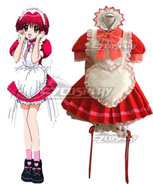 NEW Tokyo Mew Mew Maid Cosplay Costume