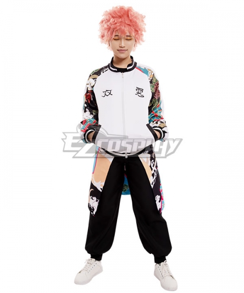 Tokyo Revengers Smiley Nahoya Kawata Jacket Pants Hoodie Manga Cosplay Costume