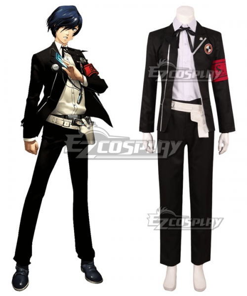 Shin Megami Tensei Persona 3 Male Protagonist Minako Arisato Yuuki Makoto Cosplay Costume