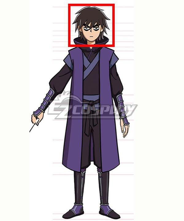 Scissor Seven Seven Flashback Black Cosplay Wig