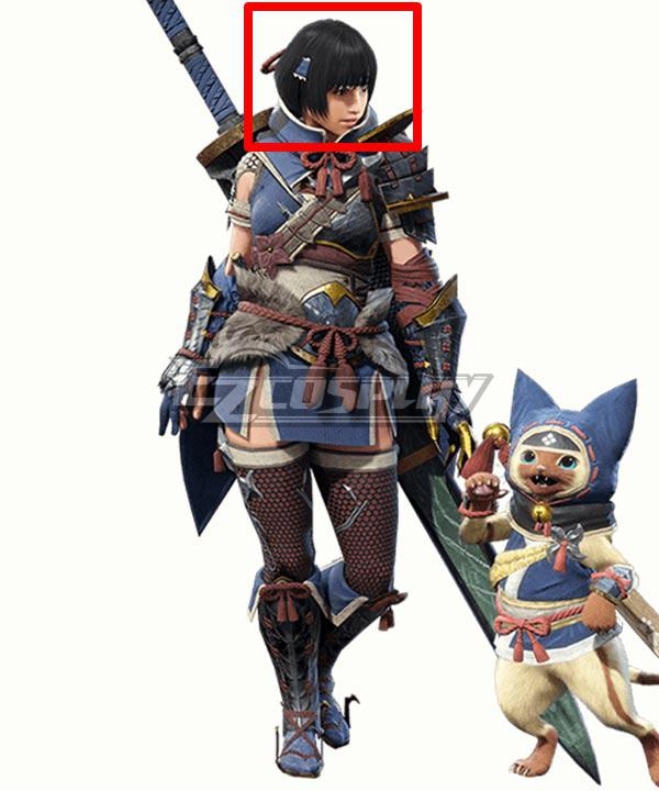 Anime Cosplay in Monster Hunter Rise