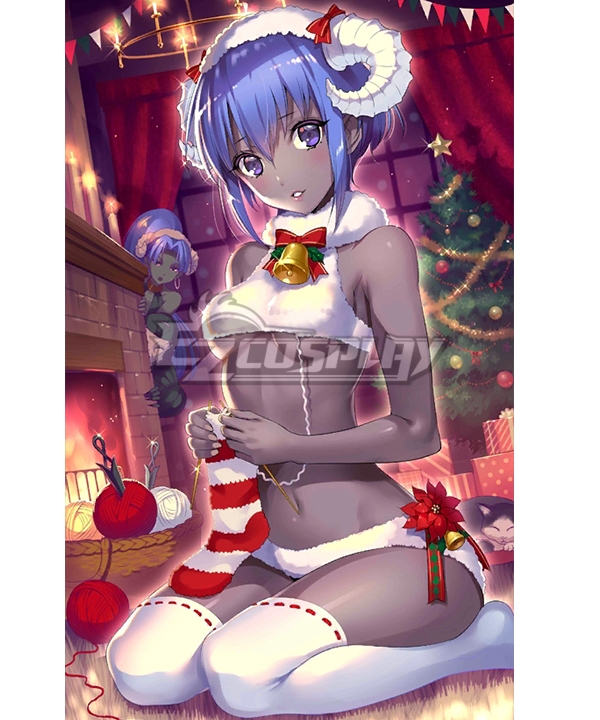 Re ZERO -Starting Life in Another World Rem Ram Fanart Christmas Cosplay  Costume