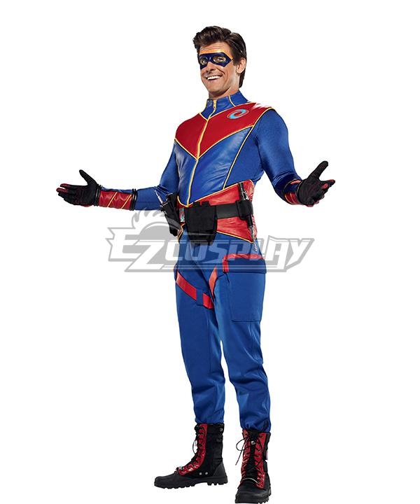 Ray Manchester Captain Man Costume Leather Jacket