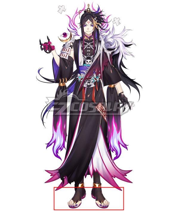 Virtual r NIJISANJI Luxiem Shu Yamino New Outfit Black Purple  Cosplay Wig