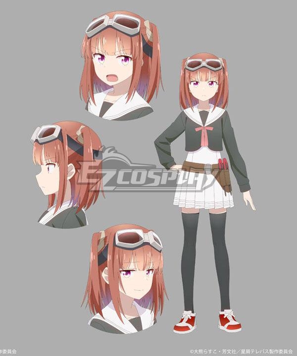 Deaimon Recipe for Happiness Irino Nagomu White Cosplay Costume