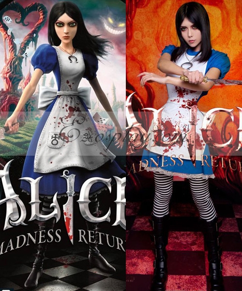 alice madness returns cosplay dresses