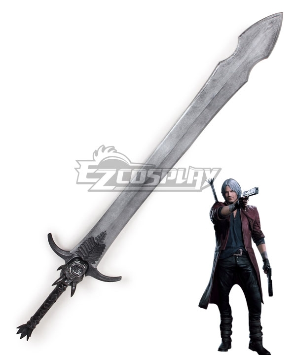 Devil May Cry 5 Dante Rebellion 3D Printing Sword Cosplay Weapon Prop